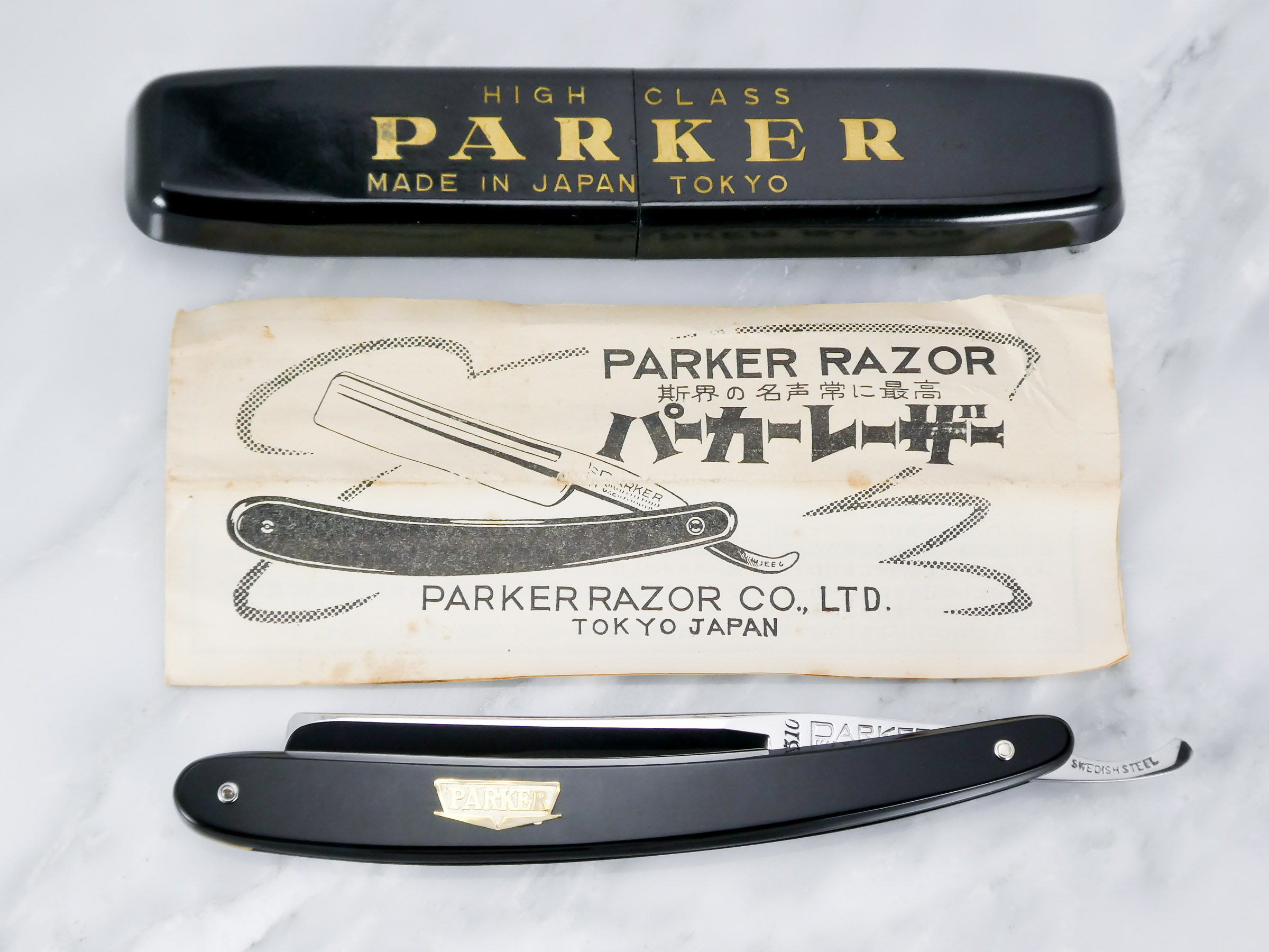 parker 510 straight razor