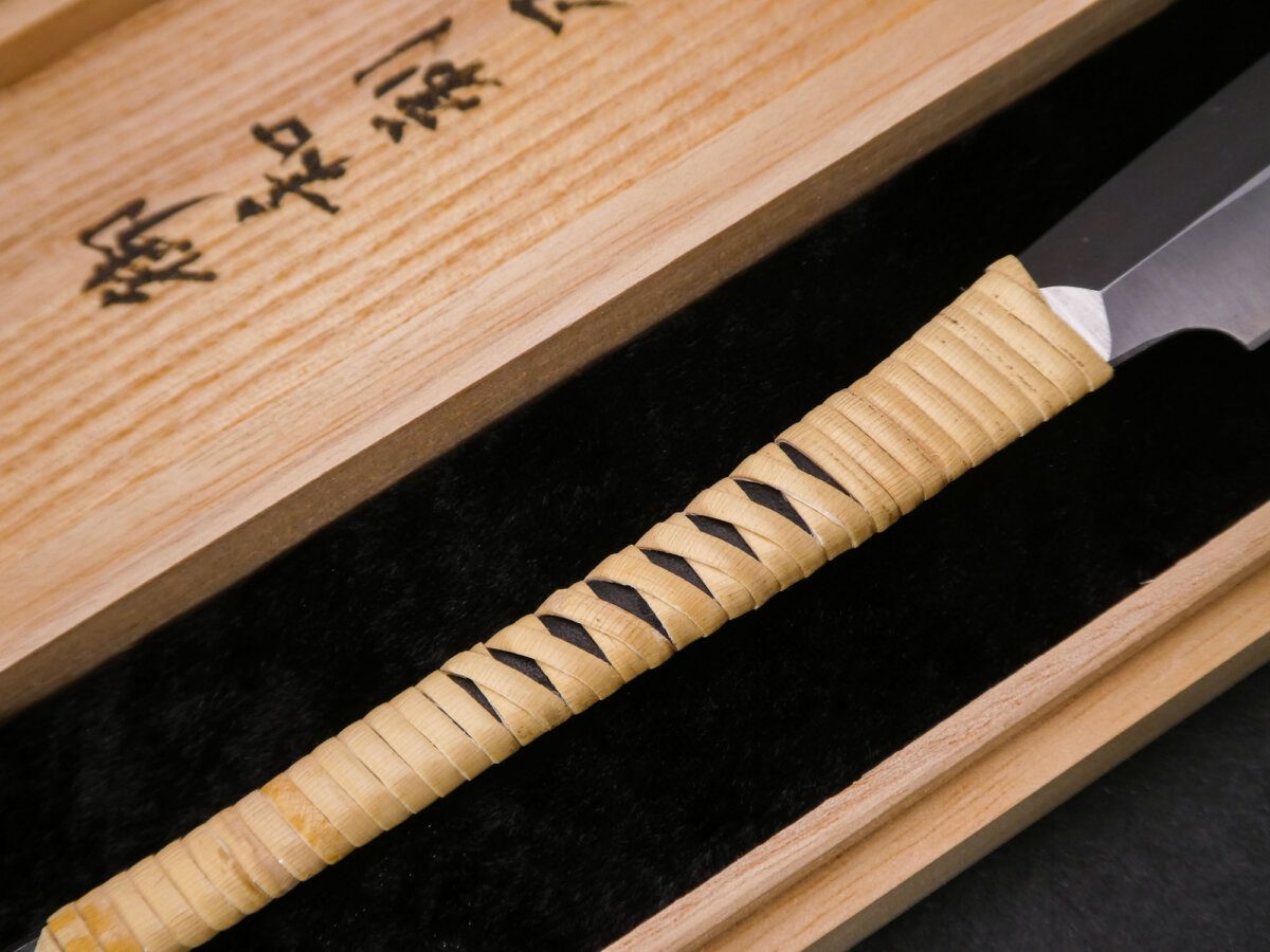 Iwasaki 60mm Japanese Kamisori Straight Razor Kamisori Rare ~ Shave ready ! - Image 7